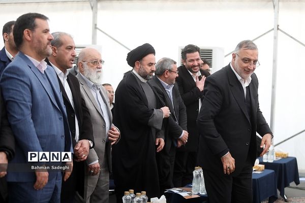 آیین بهره برداری از اولین پل مجهز به سیستم مکانیزه برف زدایی