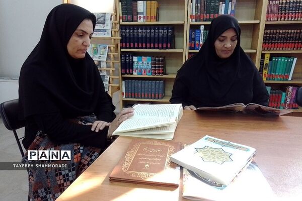 بازدید دانش‌آموزان دبستان بهرامی۲ از کتابخانه جدّا کهریزک