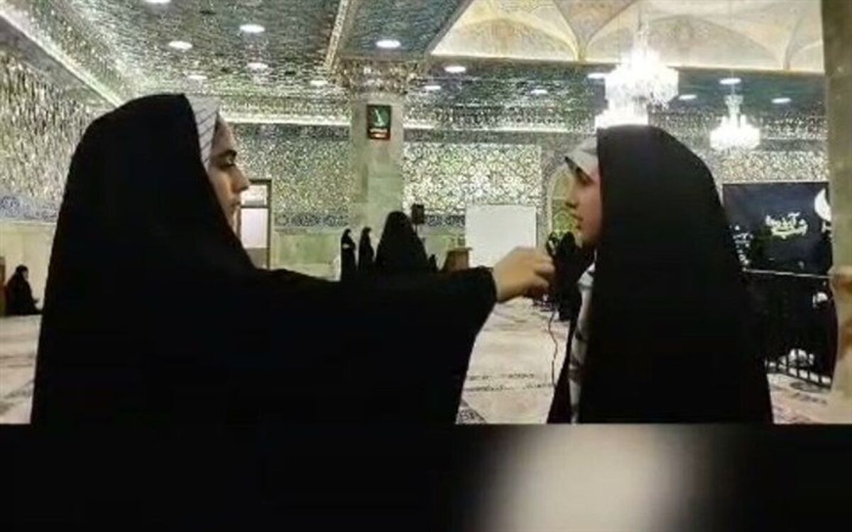 محفل دعا و نیایش دختران دانش آموز در شب آرزوها/فیلم