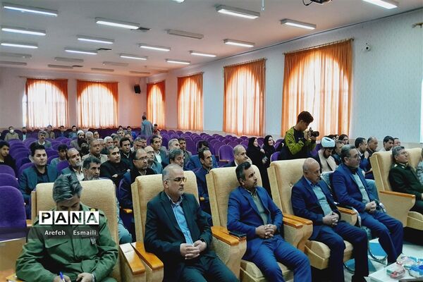 جلسه شورای آموزش و پرورش در شهرستان خواف