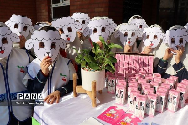 توزیع شیر در مدارس پاکدشت