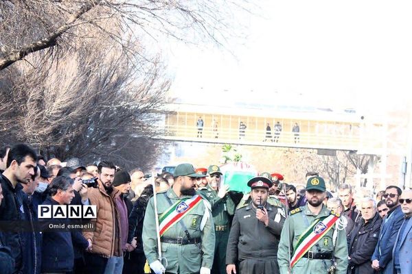 مراسم تشییع استاندار آذربایجان شرقی