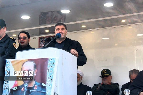 مراسم تشییع استاندار آذربایجان شرقی