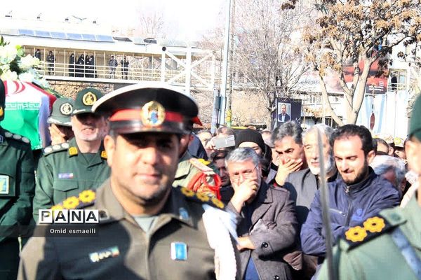 مراسم تشییع استاندار آذربایجان شرقی