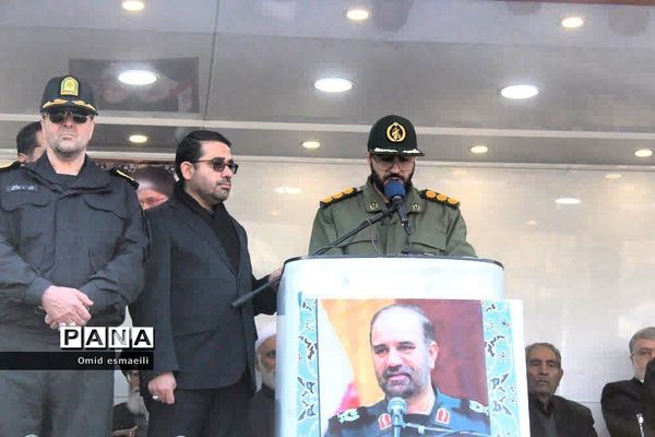 مراسم تشییع استاندار آذربایجان شرقی