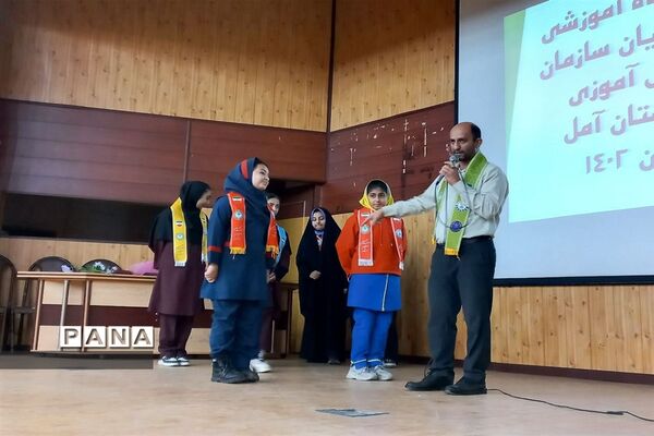 برگزاری دوره آموزشی یاور مربی در آمل