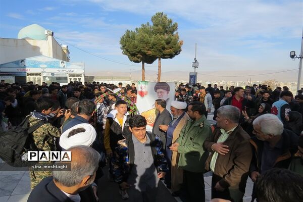اعزام دومین کاروان راهیان نور پسران استان خراسان شمالی