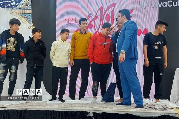 جشن تکلیف دانش‌آموزان پسر مدارس کهریزک و باقرشهر