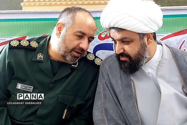 جشن تکلیف دانش‌آموزان پسر مدارس کهریزک و باقرشهر
