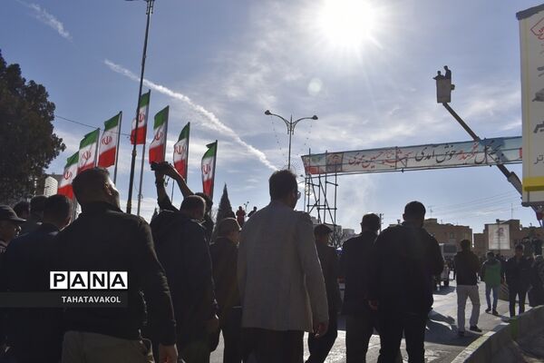 تشییع پیکر مطهر شهید مدافع حرم حسین محمدی در شهرستان پردیس