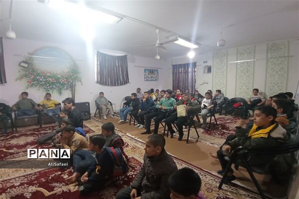 جشن پسران قرآنی  در میلادامام جواد(ع) در  شهرستان خلیل اباد