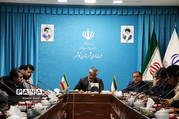 نشست خبری فرماندار کاشمر با اصحاب رسانه