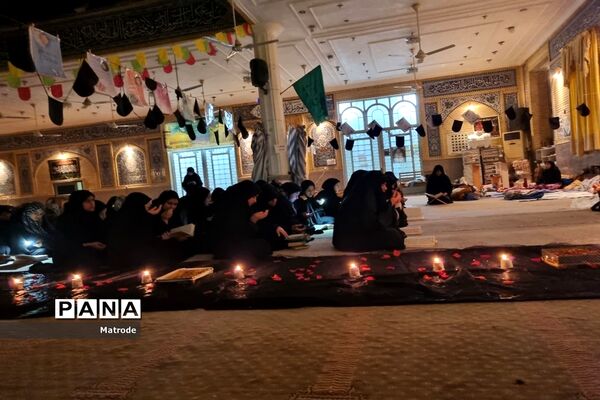 شرکت فعال پیشتازان شادگانی در مراسم اعتکاف دانش‌آموزی