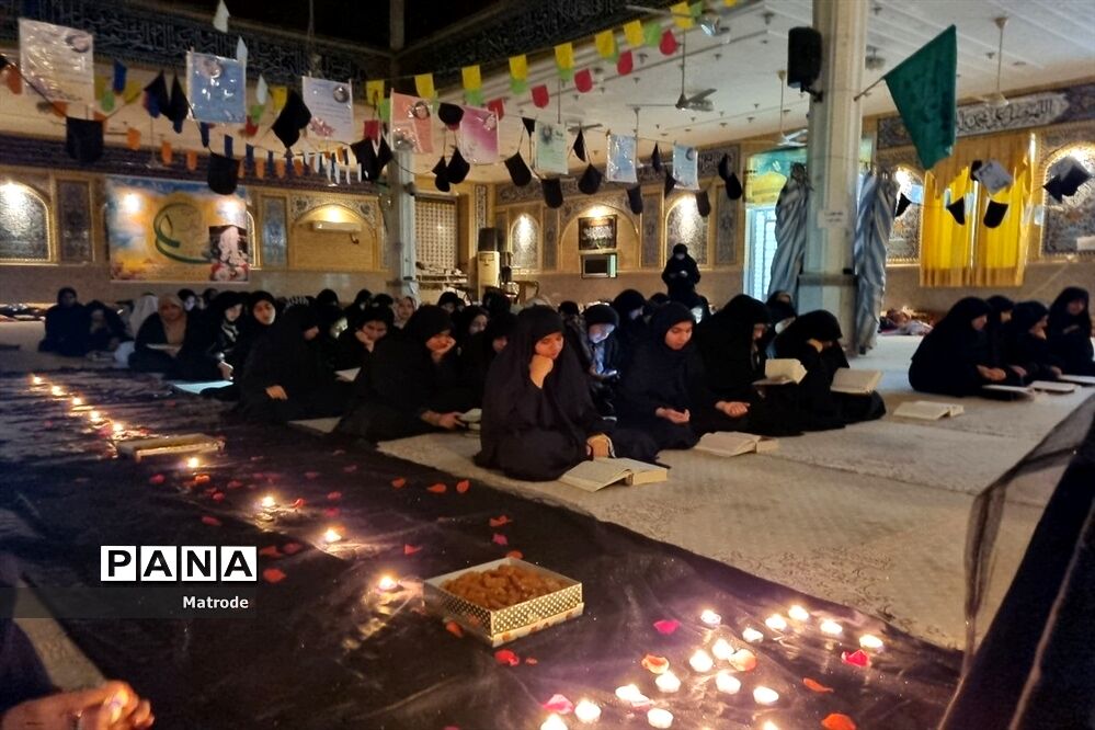 شرکت فعال پیشتازان شادگانی در مراسم اعتکاف دانش‌آموزی