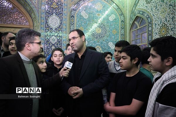 حضور وزیر آموزش و پرورش در مراسم اعتکاف دانشجومعلمان و دانش‌آموزان
