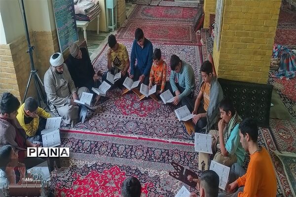 سومین روز از اعتکاف دانش‌آموزی در بخش جوادآباد