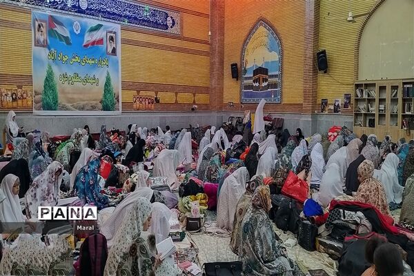 سومین روز از اعتکاف دانش‌آموزی در بخش جوادآباد