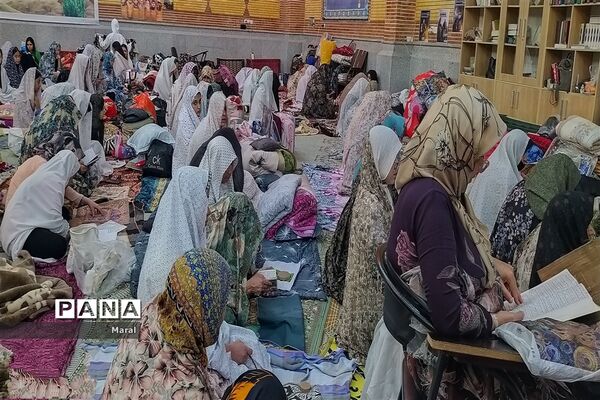 سومین روز از اعتکاف دانش‌آموزی در بخش جوادآباد