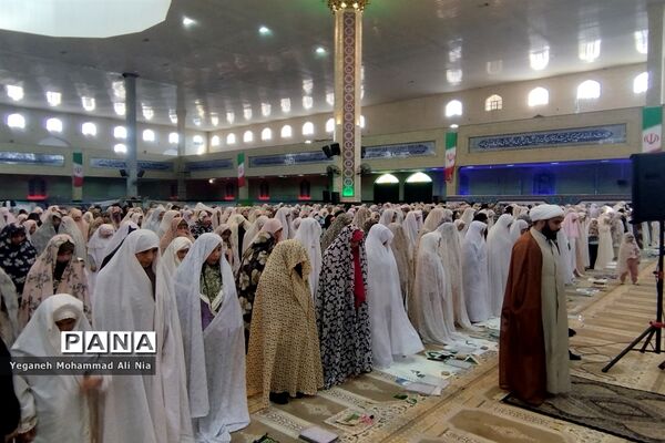 مراسم معنوی اعتکاف درشهرستان اسلامشهر