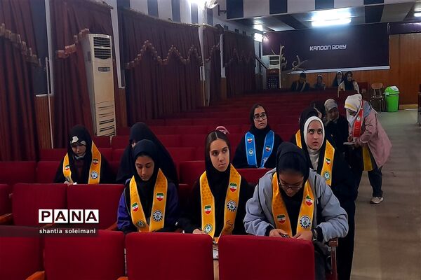 پایان دوره خبرنگاری در سازمان دانش‌آموزی قائمشهر