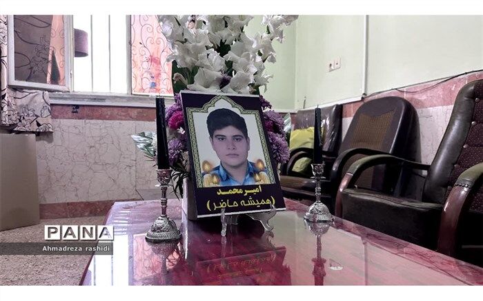 امیرمحمد انصاری الگویی از تجلی ایثار برای جامعه و دانش‌آموزان خواهد بود