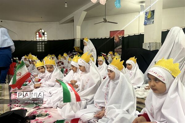 جشن تکلیف دختران مانه و سملقان در مسجد جامع