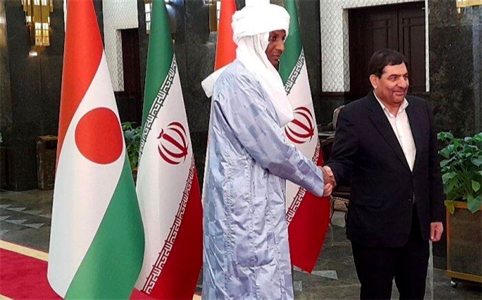 استقبال رسمی معاون اول رئیس‌جمهوری از نخست وزیر نیجر