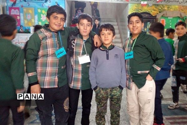 مراسم میلاد امام علی (ع) در دبستان شهید فرمانی