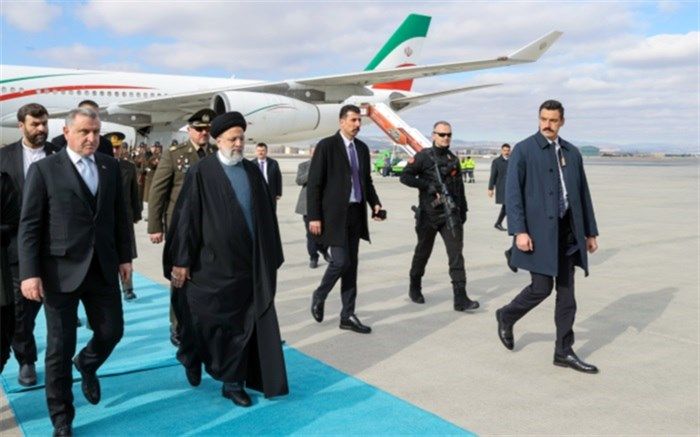 استقبال رسمی رئیس جمهور ترکیه از آیت الله رئیسی