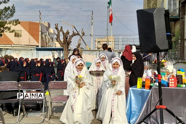 افتتاحیه توزیع شیر رایگان در دبستان فاطمه‌الزهرا(ع)