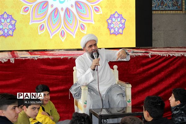 مراسم افتتاحیه اعتکاف دانش‌آموزی (به سوی بینهایت)