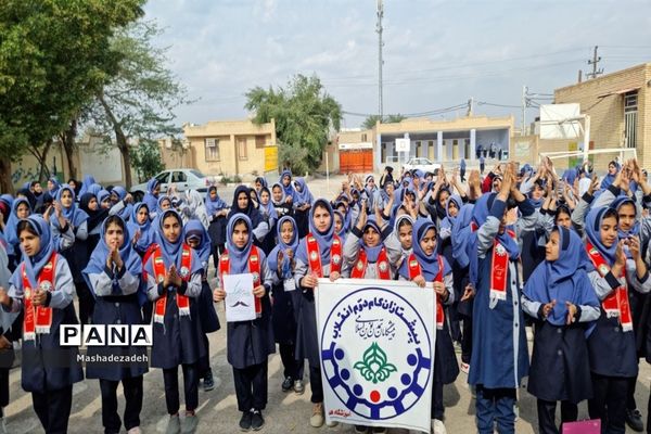 جشن‌های مولود کعبه در مدارس شادگان