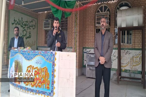 جشن‌های مولود کعبه در مدارس شادگان