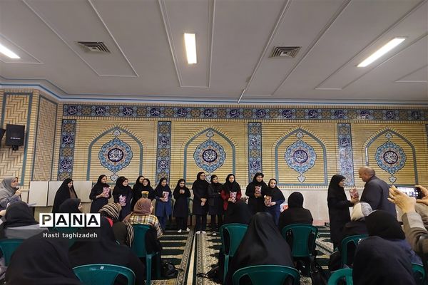 مراسم تقدیر از پدران در دبیرستان دخترانه نمونه امیرالمومنین ورامین