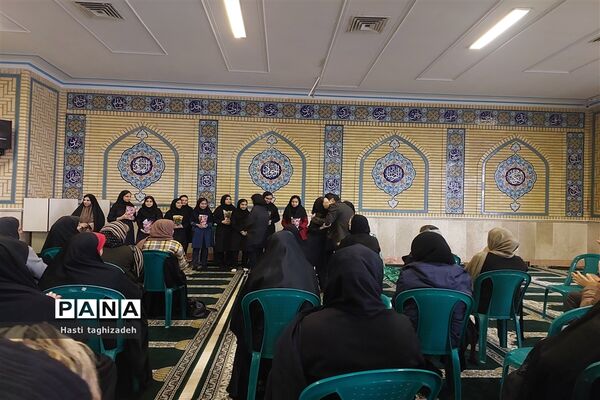 مراسم تقدیر از پدران در دبیرستان دخترانه نمونه امیرالمومنین ورامین