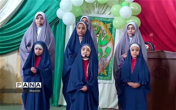 برگزاری مراسم میلاد حضرت علی (ع)در جوادآباد/فیلم