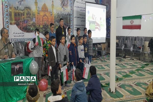 جشن میلاد امام علی ( ع) و روز پدر در مسجد جامع شهرستان بام وصفی آباد