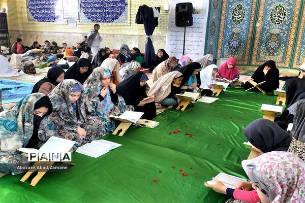 برگزاری مراسم معنوی اعتکاف دانش‌آموزی در مساجد شهرستان ملارد