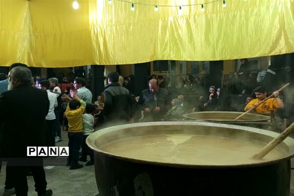 مراسم سمنو پزان