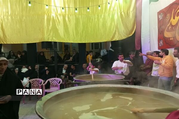 مراسم سمنو پزان