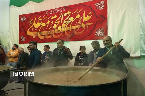مراسم سمنو پزان