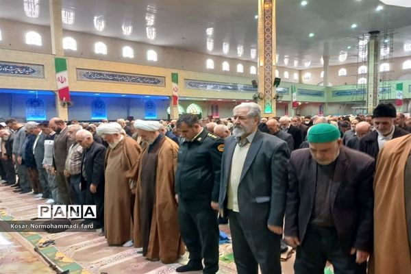 مراسم نمازجمعه در شهرستان اسلامشهر