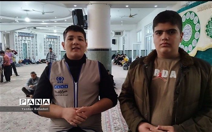 مراسم اعتکاف دانش‌آموزی در مصلی امام خمینی شهریار برگزارشد/ فیلم