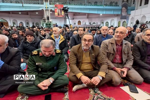 گرامیداشت حماسه ششم بهمن هزارسنگر آمل