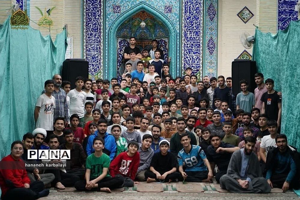 اعتکاف دانش‌آموزی در بهارستان۲