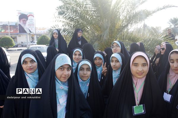 رونمایی از سرود طوفان الاقصی در  جزیره قشم