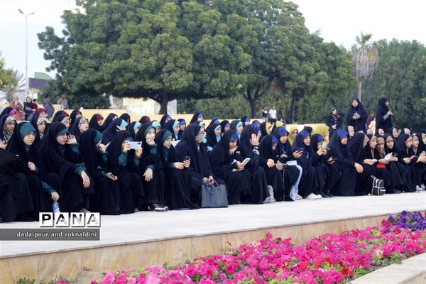 رونمایی از سرود طوفان الاقصی در  جزیره قشم