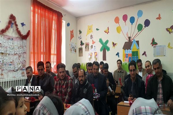 گرامیداشت ولادت حضرت علی(ع) در دبستان دخترانه معلم