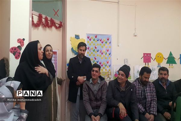 گرامیداشت ولادت حضرت علی(ع) در دبستان دخترانه معلم