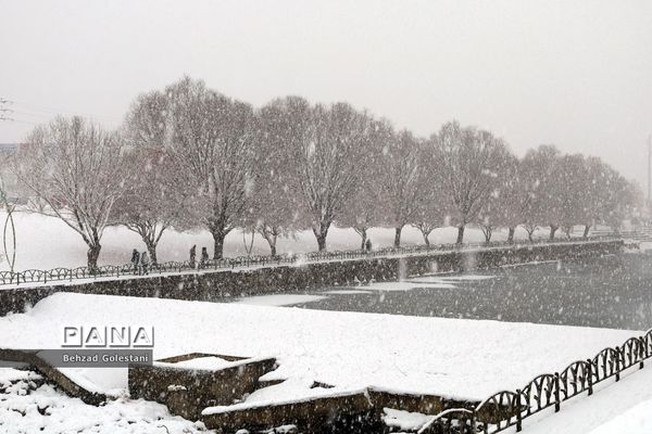 بارش برف در ارومیه